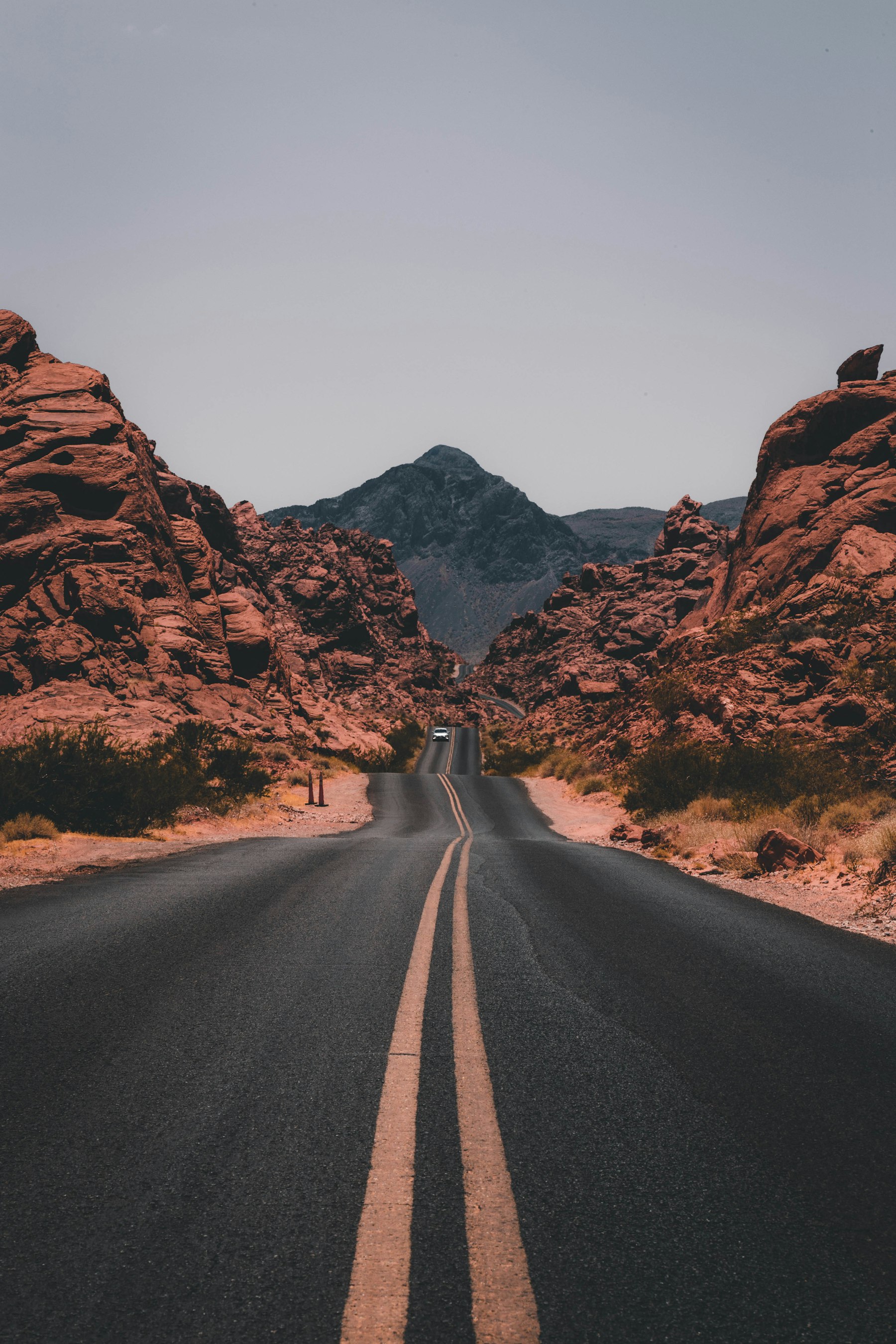 Scenic mountains journey